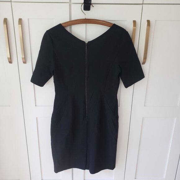 NORDSTROM Mini Black Dress Womens 8 - Picture 2 of 6